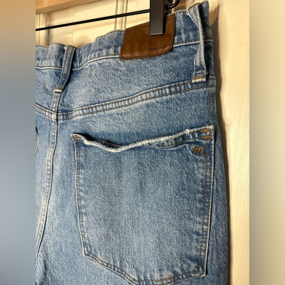Madewell The Balloon Classic Straight Medium Wash Jeans Size 30P - Picture 5 of 9